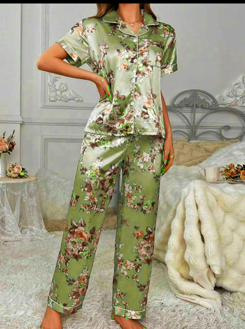 Pyjama demi manche best sale