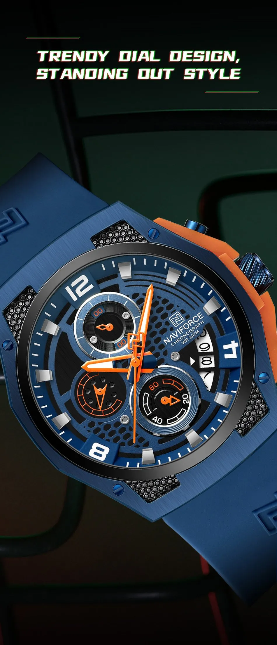 Fanac NAVIFORCE 8051T CRUSADER WATCH
