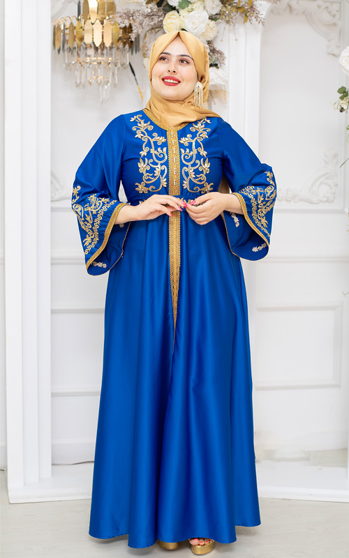 Caftan femme voilée fashion