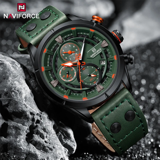 Fanac Montre Naviforce NF8045 Vert